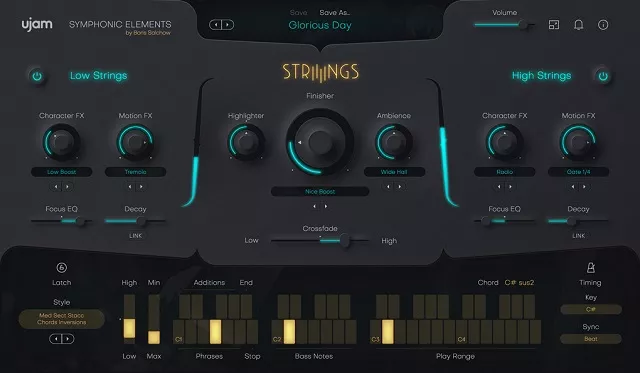 uJAM Symphonic Elements STRIIIINGS