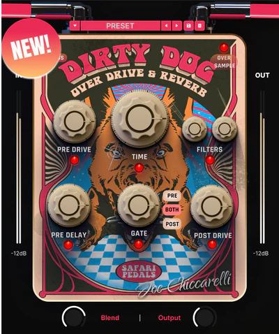 Safari Pedals Dirty Dog Reverb