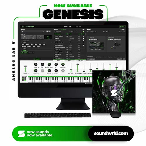 Soundwrld Genesis [Analog Lab V Bank + Midi Kit]