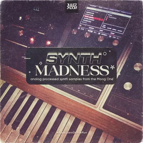 Julez Jadon Synth Madness (Analog Processed Samples From The Moog One) [WAV]