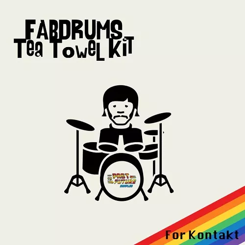 PastToFutureSamples Fab Drums Tea Towel Kit [KONTAKT]