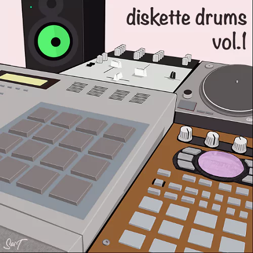 Saï T Diskette Drums Vol.1 WAV