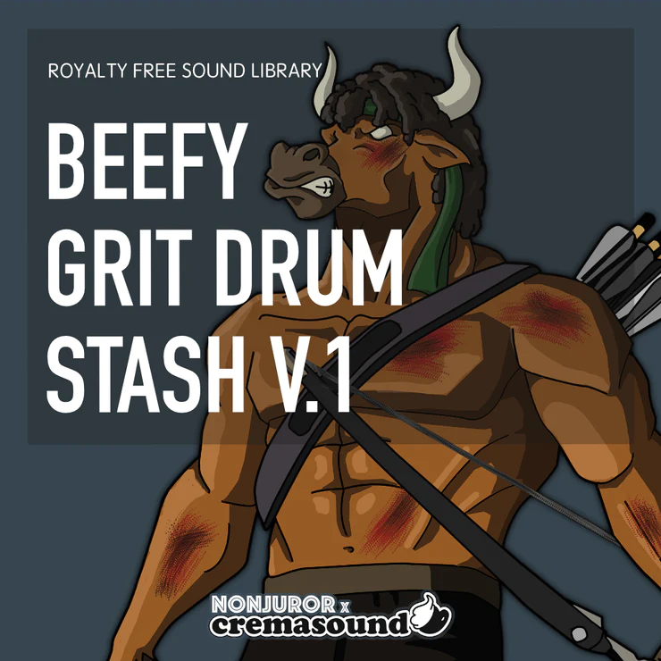 Nonjuror Beefy Grit Drum Stash Vol.1 WAV