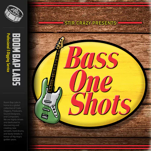 Boom Bap Labs Stir Crazy Bass One Shots WAV