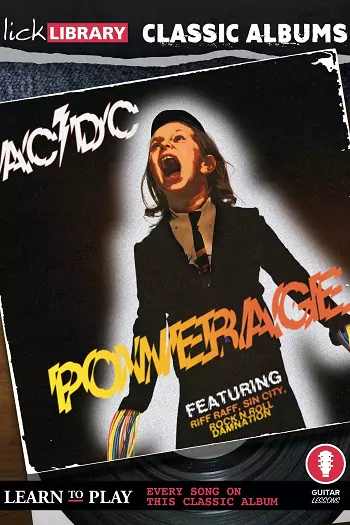 Lick Library Classic Albums AC/DC Powerage [TUTORIAL]