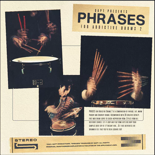 QAPT PHRASES [Addictive Drums 2]