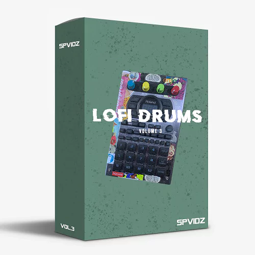 SPVIDZ Lo-fi Drums Vol.3 WAV