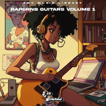 LEX Sounds Rap & RnB Guitars Vol.1 by AMV Music Library WAV
