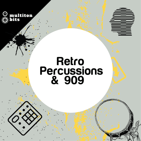 Multiton Bits Retro Percussions & 909 WAV