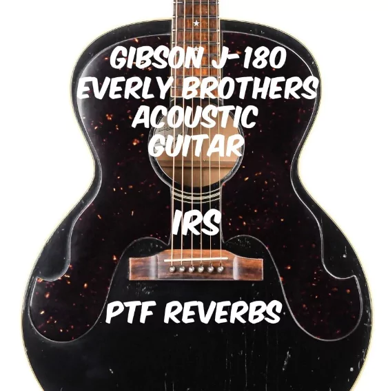 PastToFutureReverbs Gibson J180 Everly Brothers Acoustic Guitar WAV