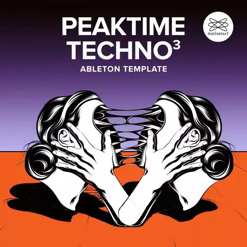 Audioreakt Peak Time Techno3 [Ableton Template]