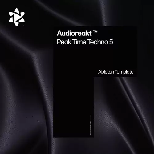 Audioreakt Peak Time Techno5 [Ableton Template]