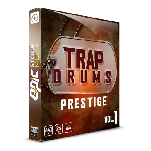 Epic Stock Media Trap Drums: Prestige Vol.1 WAV