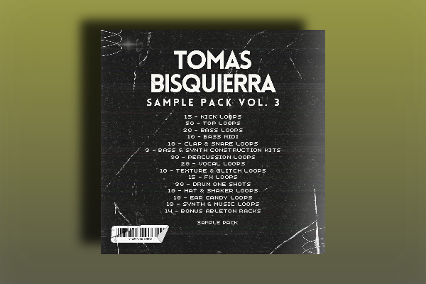 Tomas Bisquierra Sample Pack Vol.3 WAV MIDI ADG